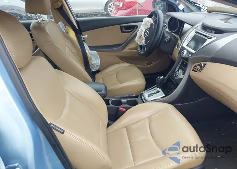 2012 Hyundai Elantra Limited (Ulsan Plant) from USA, damaged, VIN KMHDH4AE0CU254893